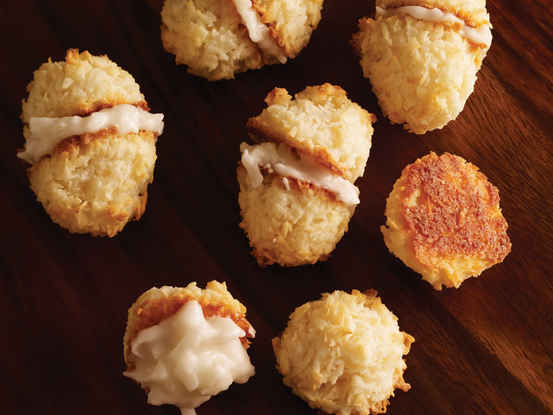 Coconut Crazy Macaroon Sandwiches